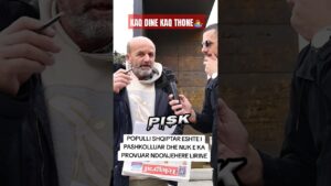 “KAQ DINE, KAQ THONE”, POPULLI SHQIPTAR ESHTE I PASHKOLLUAR DHE NUK E KA PROVUAR NDONJEHERE LIRINE